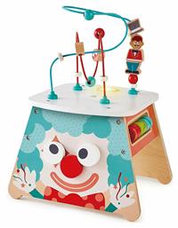 Hape Κύβος Δραστηριοτήτων Light-Up Circus από Ξύλο για 18+ Μηνών από το Moustakas Toys