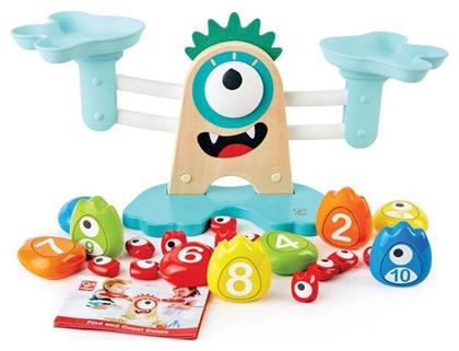 Hape Monster Math Scale από Ξύλο για 36+ Μηνών από το Moustakas Toys