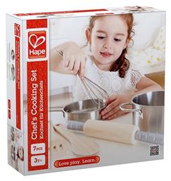 Hape Σετ Κατσαρόλες Και Αξεσουάρ Μαγειρέματος για 3+ Ετών