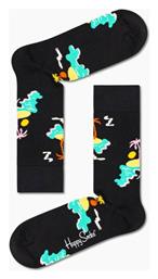 Happy Socks Island In The Sun Unisex Κάλτσες με Σχέδια Μαύρες