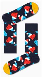 Happy Socks Love Smiley Χριστουγεννιάτικες Κάλτσες Μπλε