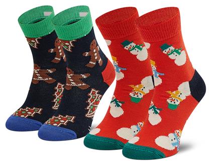 Happy Socks Παιδικές Κάλτσες Μακριές 2 Ζευγάρια