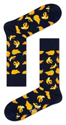 Happy Socks U Banana Ανδρικές Κάλτσες με Σχέδια Μαύρες