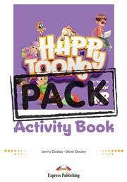 Happytoons One-year Course Junior A+b Activity Book With Digibooks App