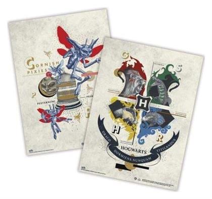 Harry Potter Set 2 Mini Posters 38x52cm από το Filinda