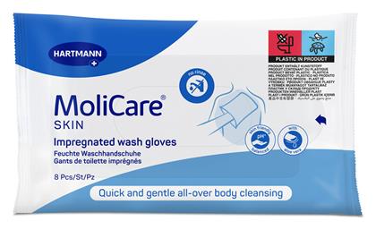 Hartmann Molicare Skin Impregnated Wash Gloves 8τμχ από το Pharm24