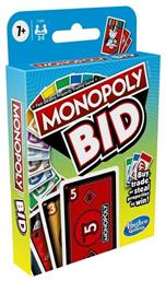 Hasbro Επιτραπέζιο Παιχνίδι Monopoly Bid για 2-5 Παίκτες 7+ Ετών από το BlablaToys