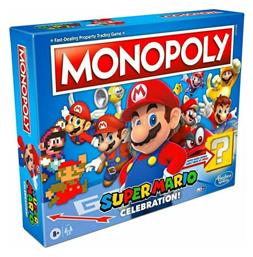 Hasbro Επιτραπέζιο Παιχνίδι Monopoly Super Mario Celebration για 2-6 Παίκτες 8+ Ετών (EL) από το e-shop