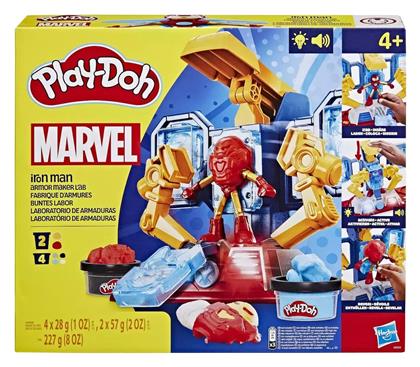 Hasbro Play-Doh Iron Man για 4+ Ετών, 6τμχ