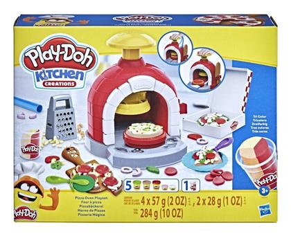 Hasbro Play-Doh Pizza Oven για 3+ Ετών, 6τμχ