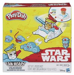 Hasbro Play-Doh Πλαστελίνη - Παιχνίδι για 3+ Ετών, 2τμχ Star Wars Can-Heads - Luke Skywalker & Snowtrooper από το e-shop