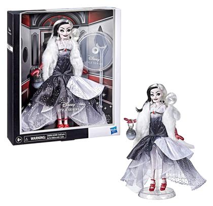 Hasbro Συλλεκτική Κούκλα Villains Style Series Cruella De Vil για 6+ Ετών