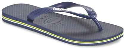 Havaianas Brasil Logo Flip Flops σε Μπλε Χρώμα