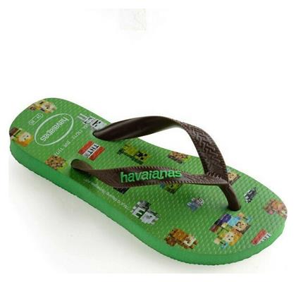 Havaianas Παιδικές Σαγιονάρες Flip Flops Καφέ Minecraft από το SportsFactory