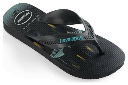 Havaianas Παιδικές Σαγιονάρες Flip Flops Μαύρες Max Herois