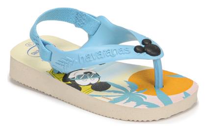 Havaianas Παιδικές Σαγιονάρες Flip Flops Mickey Γαλάζιες Disney Classics II Baby Minnie