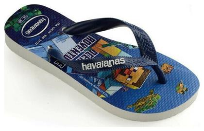 Havaianas Παιδικές Σαγιονάρες Flip Flops Navy Μπλε Minecraft από το Cosmossport