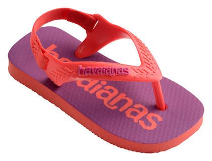 Havaianas Παιδικές Σαγιονάρες Flip Flops Πορτοκαλί Logomania από το SportsFactory