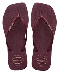 Havaianas Square Logo Pop Σαγιονάρες σε Μωβ Χρώμα