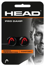 Head Damp Pro 285515 Αντικραδασμικό Ρακέτας Τένις σε Μαύρο Χρώμα 2τμχ