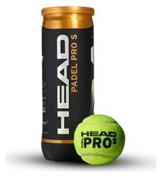 Head Pro S Μπαλάκια Padel για Προπόνηση 3τμχ από το Outletcenter