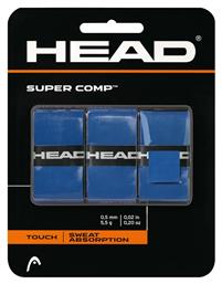 Head Super Comp Overgrip Μπλε 3τμχ