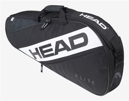 Head Tennis Elite Pro 2022 Τσάντα Ώμου / Χειρός Τένις 3 Ρακετών Μαύρη