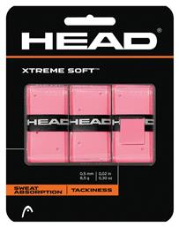 Head Xtreme Soft Overgrip Ροζ 3τμχ