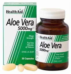 Health Aid Aloe Vera 5000mg 30 κάψουλες από το Pharm24