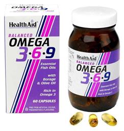 Health Aid Balanced Omega 3 6 9 Ιχθυέλαιο 60 μαλακές κάψουλες από το Pharm24