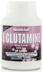 Health Aid L-Glutamine 60 ταμπλέτες από το Pharm24