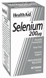 Health Aid Selenium 200mg 60 ταμπλέτες