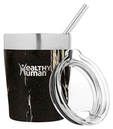 Healthy Human Cruiser Tumbler Onyx Ποτήρι Θερμός με Καλαμάκι 0.35lt