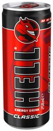 Hell Classic Κουτί Energy Drink με Ανθρακικό 250ml