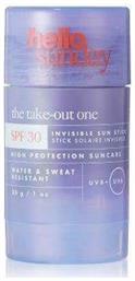Hello Sunday The Take-Out One SPF30 Αντηλιακό Stick 30gr