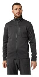 Helly Hansen Ανδρική Ζακέτα Fleece με Φερμουάρ Ebony