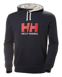 Helly Hansen Ανδρικό Φούτερ με Κουκούλα και Τσέπες Navy Μπλε