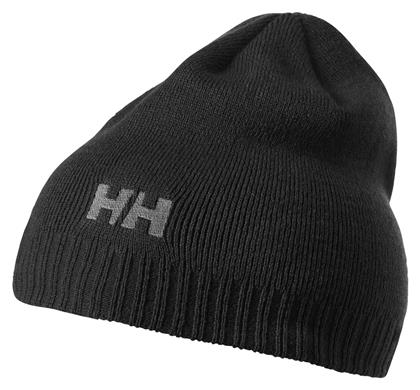 Helly Hansen Beanie Unisex Σκούφος με Rib Πλέξη σε Μαύρο χρώμα από το Zakcret Sports