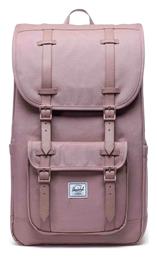 Herschel Little America Υφασμάτινο Σακίδιο Πλάτης Ροζ 30lt από το Epapoutsia