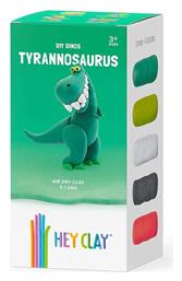 Hey Clay Dinos Tyrannosaurus Rex Πολύχρωμος Πηλός