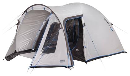 High Peak Tessin 5.0 Σκηνή Camping Τούνελ Γκρι με Διπλό Πανί 4 Εποχών για 5 Άτομα 300x220x190εκ.