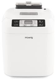 HKoenig Αρτοπαρασκευαστής 550W Χωρητικότητας 800gr με 12 Προγράμματα