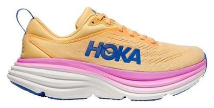 Hoka Bondi 8 Ανδρικά Αθλητικά Παπούτσια Running Πορτοκαλί