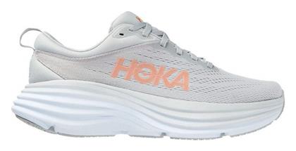 Hoka Bondi 8 Γυναικεία Αθλητικά Παπούτσια Running Γκρι από το MybrandShoes