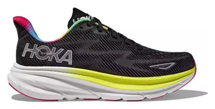 Hoka Clifton 9 Ανδρικά Αθλητικά Παπούτσια Running Μαύρα από το MybrandShoes