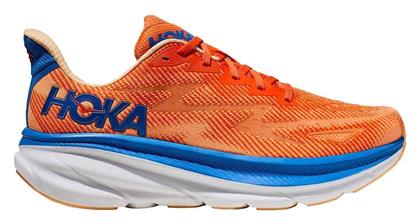 Hoka Clifton 9 Ανδρικά Αθλητικά Παπούτσια Running Πορτοκαλί από το Cosmossport