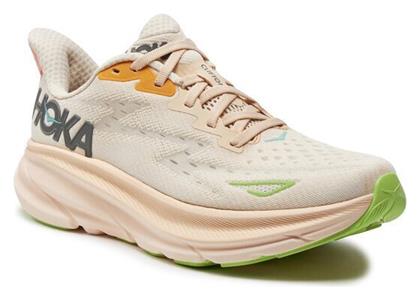 Hoka Clifton 9 Γυναικεία Αθλητικά Παπούτσια Running Μπεζ από το Modivo