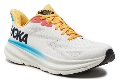 Hoka Clifton 9 Γυναικεία Αθλητικά Παπούτσια Running Λευκά από το MybrandShoes