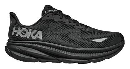 Hoka Clifton 9 Γυναικεία Αθλητικά Παπούτσια Running Μαύρα Αδιάβροχα με Μεμβράνη Gore-Tex