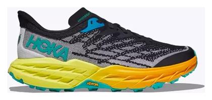 Hoka Sky Run Speedgoat 5 Ανδρικά Αθλητικά Παπούτσια Trail Running Μαύρα